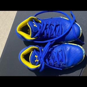 Little kid Under Armour basketball shoes